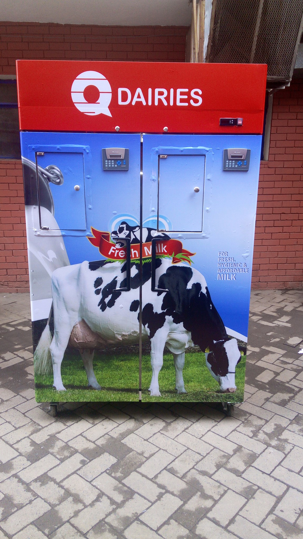 RovaTech 200 Litres Milk ATM Machine - Commercial grade milk vending machine with large capacity